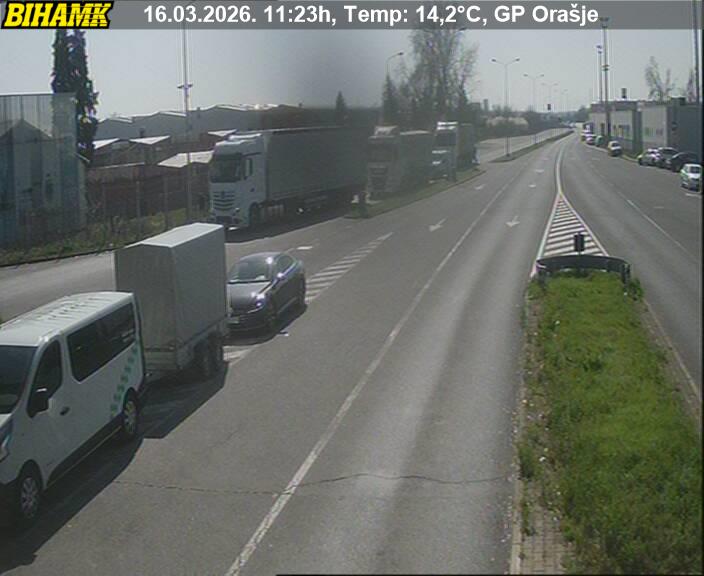 Orašje — Granični prelaz (BiH→HR)